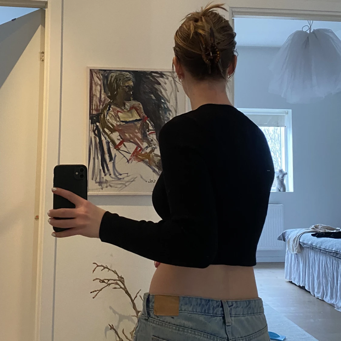 SVART ZARA TRÖJA - 90