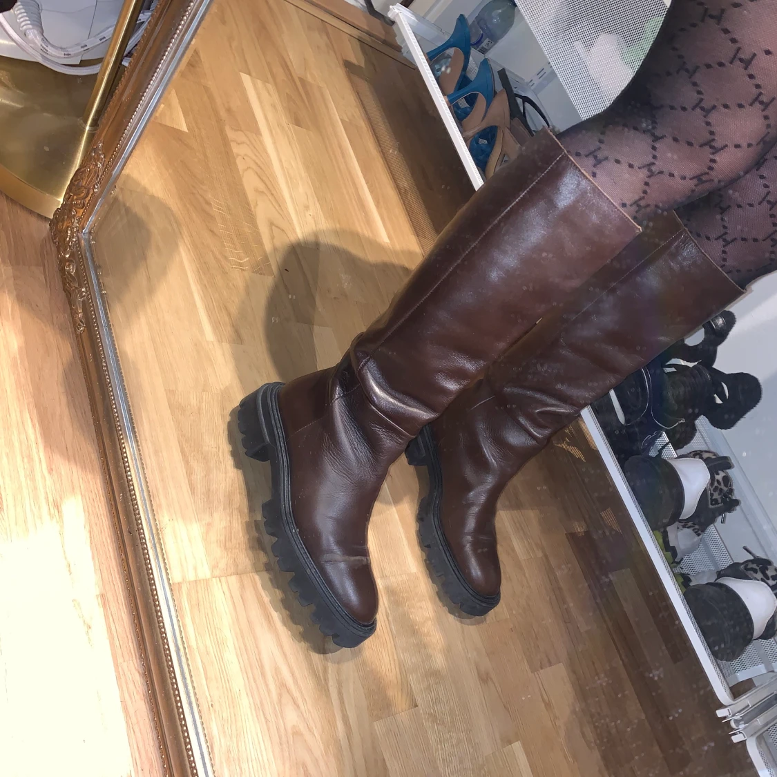 ZARA Skinboots