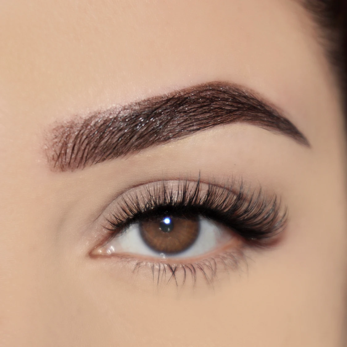 Mileena naturella fransar