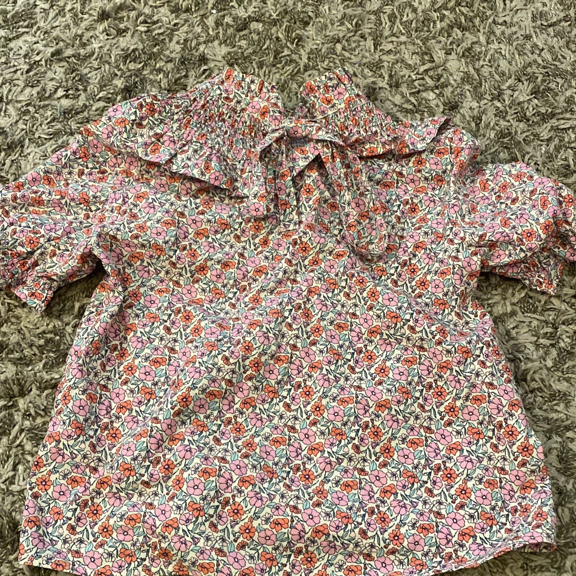 Blommig volang blus från zara💗💗 - 91