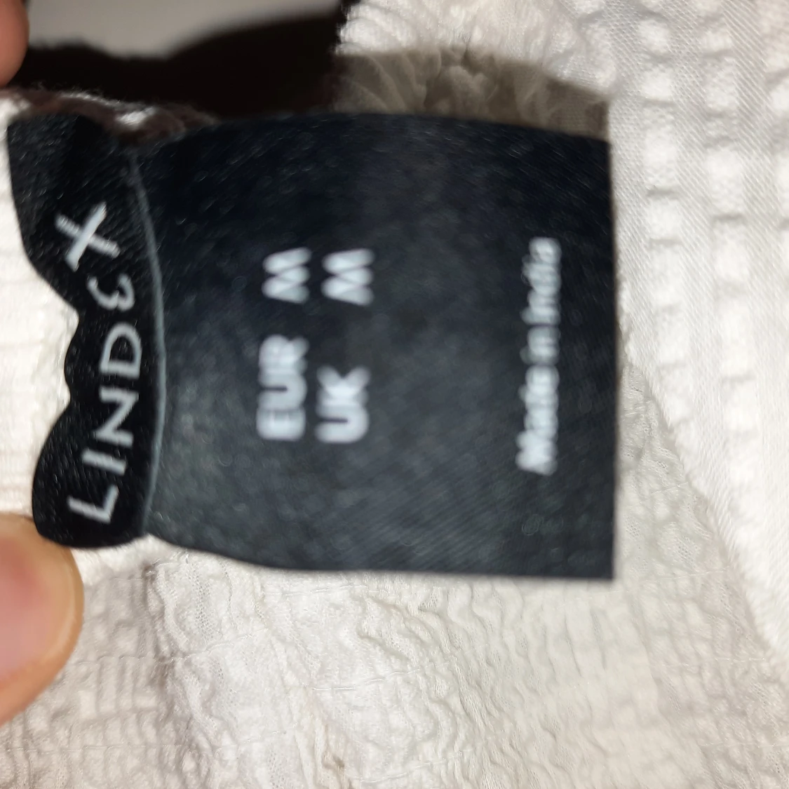 Lindex Linne klänning med detaljer - 91