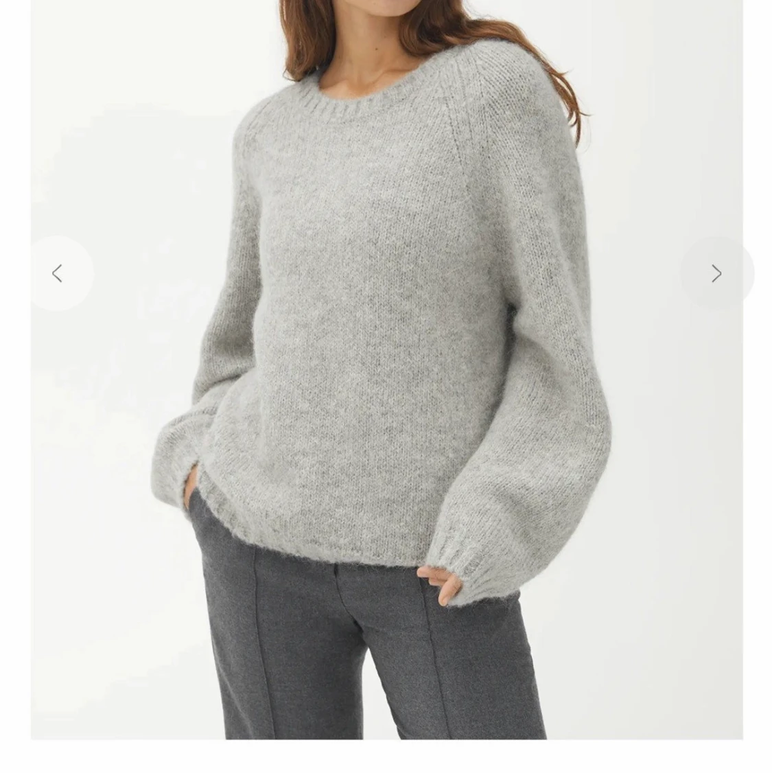 Arket ulltröja stickad