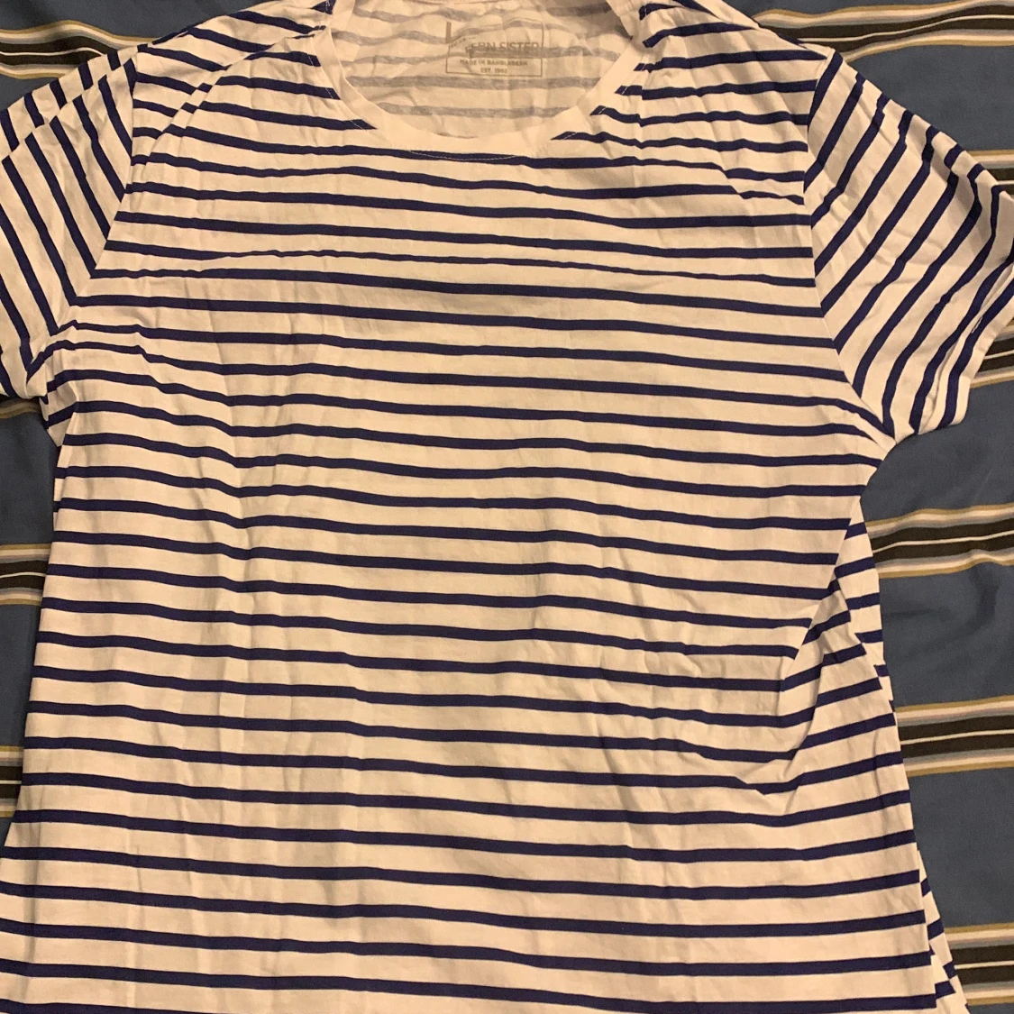 Blå vit randig tröja🤍💙