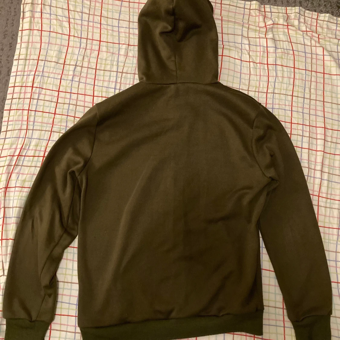 Grön zip up hoodie - 91