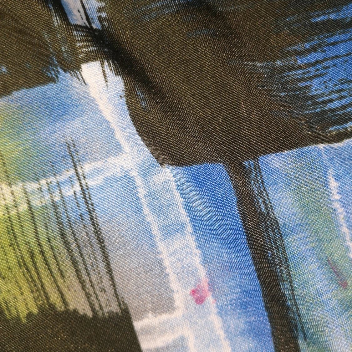 Mönstrad löst linne - 91