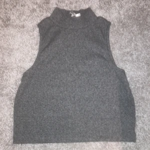 Grå topp - Grå topp med lite krage 💕 köpt på hm för 99kr 💕