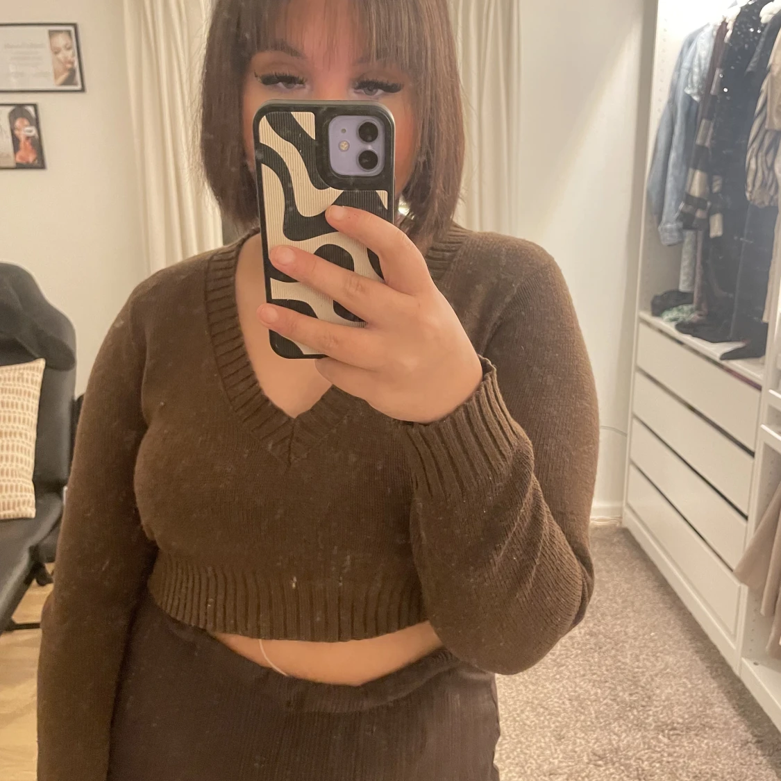 Stickad tröja  - 90