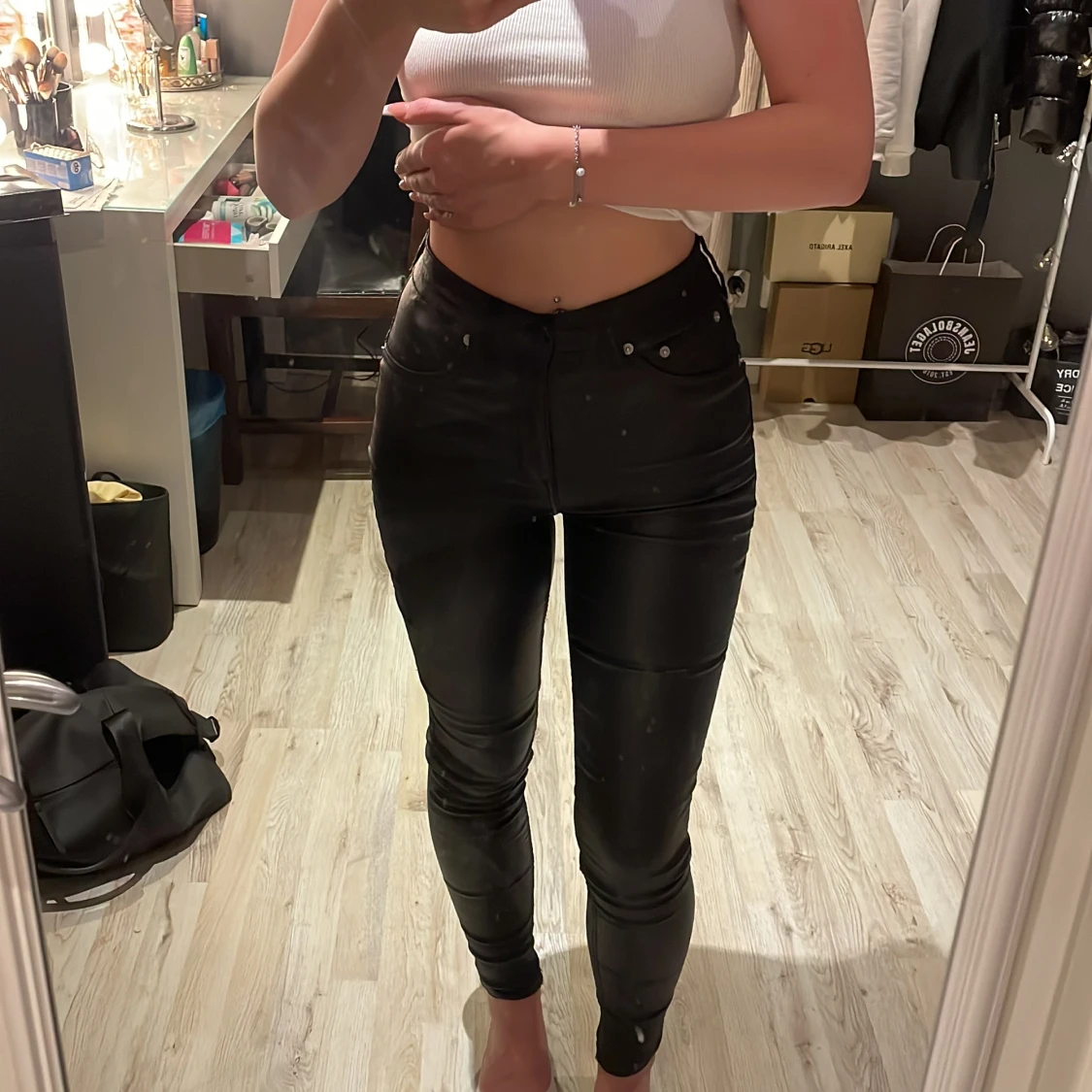 Skinbyxor