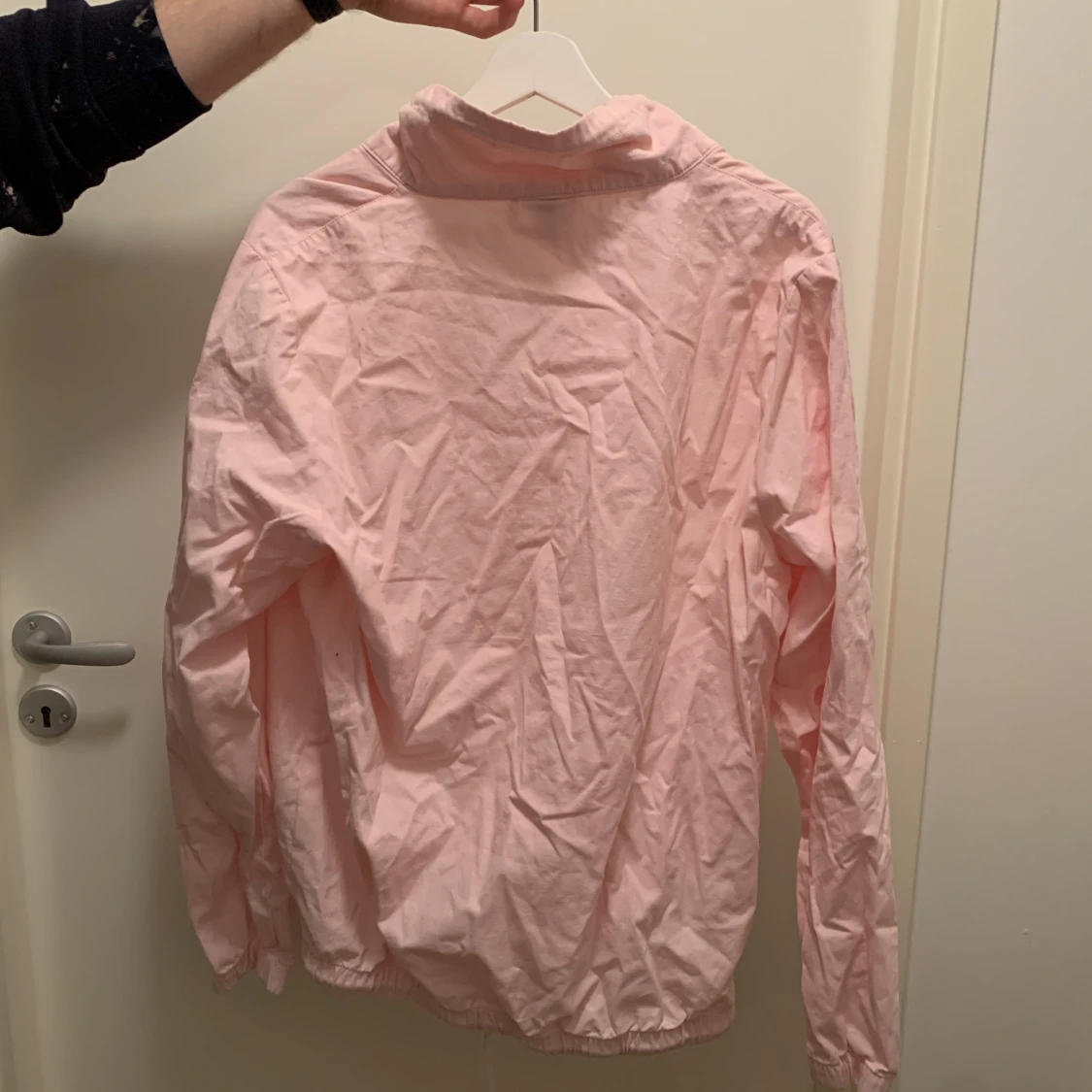 Rosa ellesste huvtröja  - 90