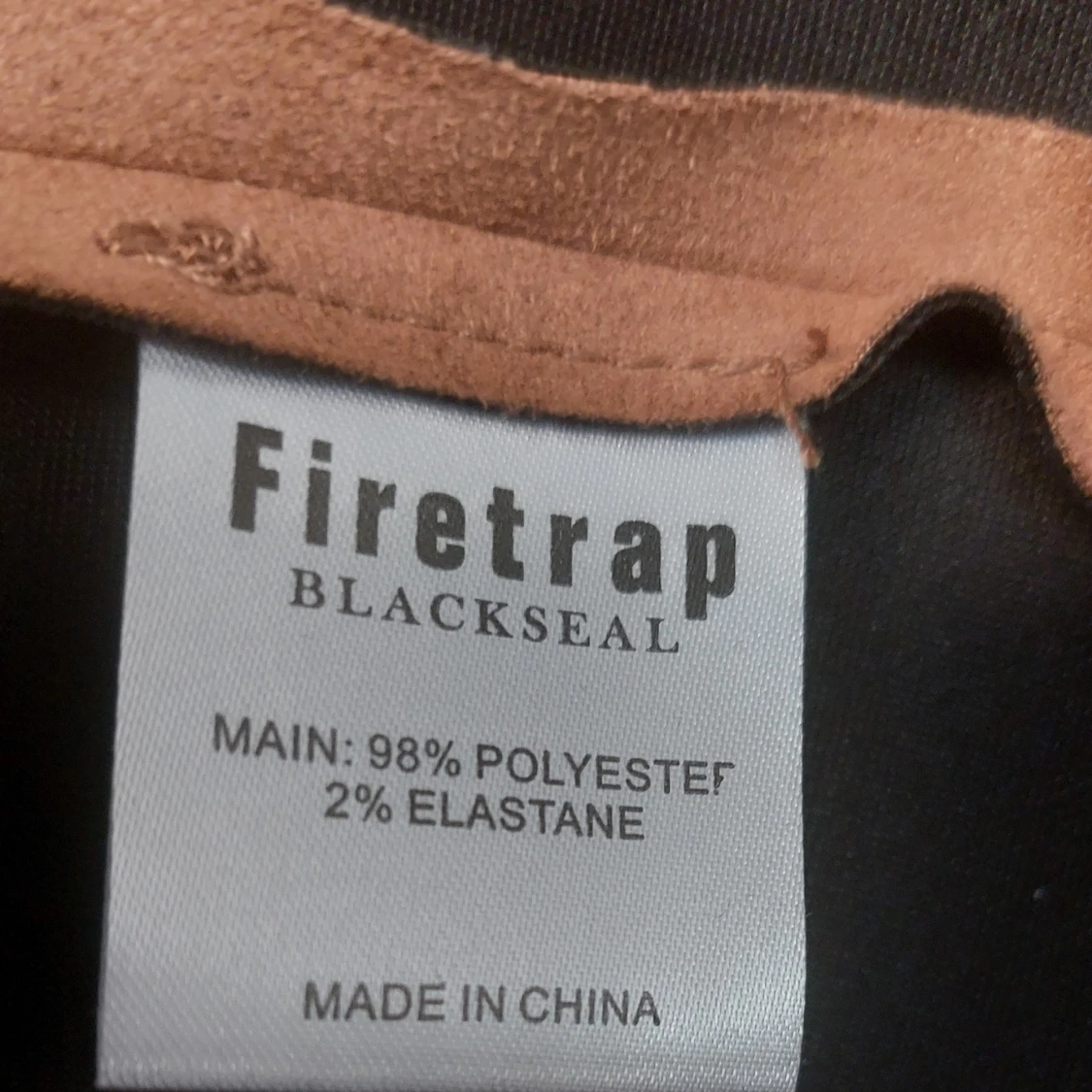 Bikerjacka Firetrap Blackseal - 91