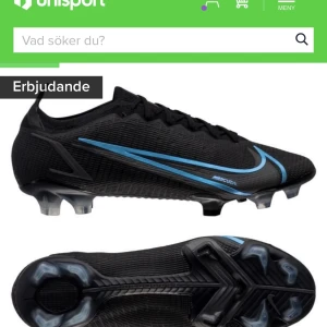 Fotbollsskor - För små, aldrig använda. Köpta för 1400