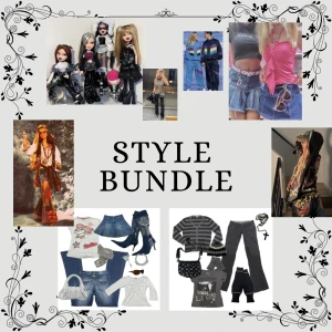 STYLE BUNDLE - MAN FÅR INTE VETA VAD SOM ÄR I PAKETET DET ÄR EN ÖVERASKNING!!! Gör egna style bundles kontakta mig privat all info står i annonsen💕 OBS! ju mindre bundle desto mer basic innehåll = ha rimliga förväntningar tex inga miss me jeans i en 350 kr bundle🙏🏻