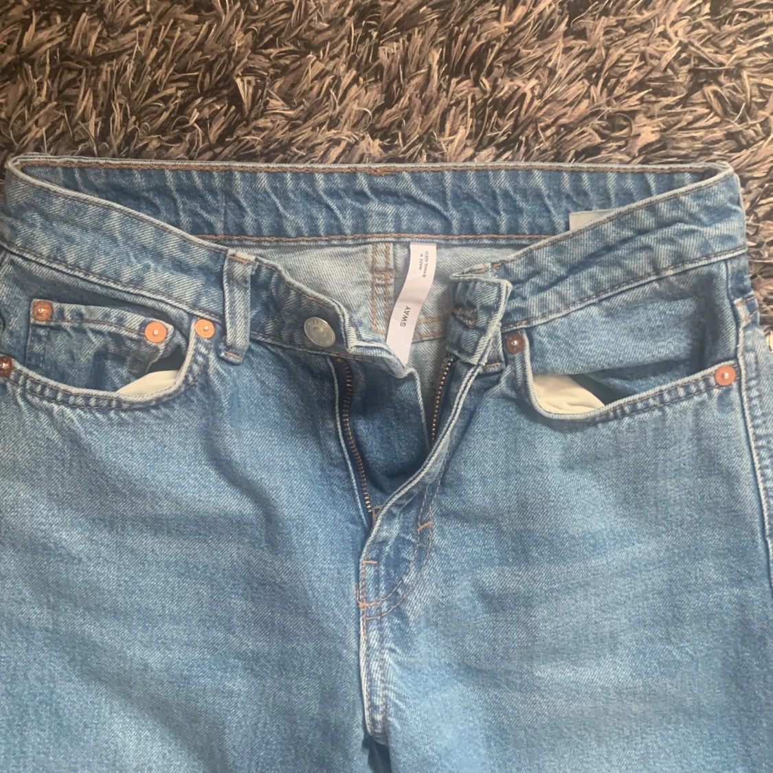 Lågmidjade jeans - 90