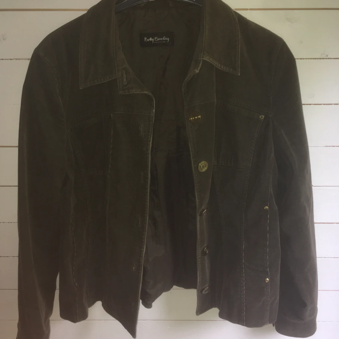 Corduroy Jacket mörkgrön dark-green