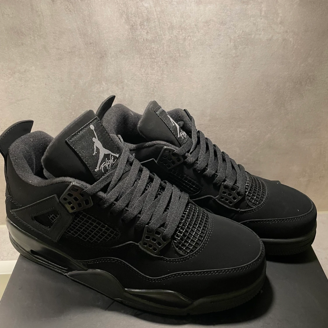 Jordan 4 black cats.
