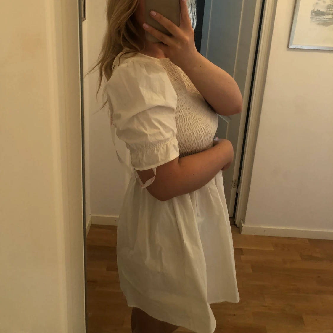 Vit klänning - 90