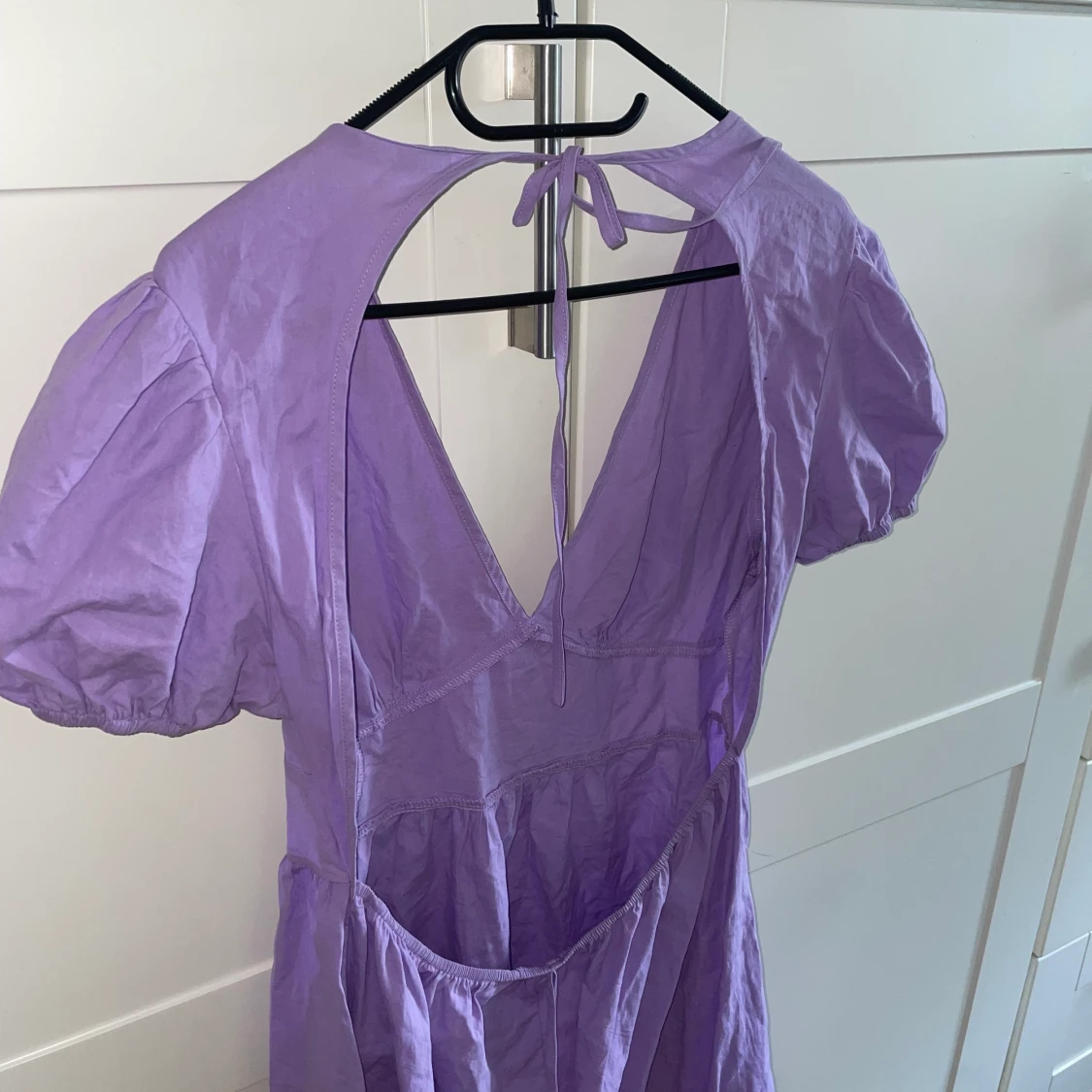 Lila klänning, storlek L - 90