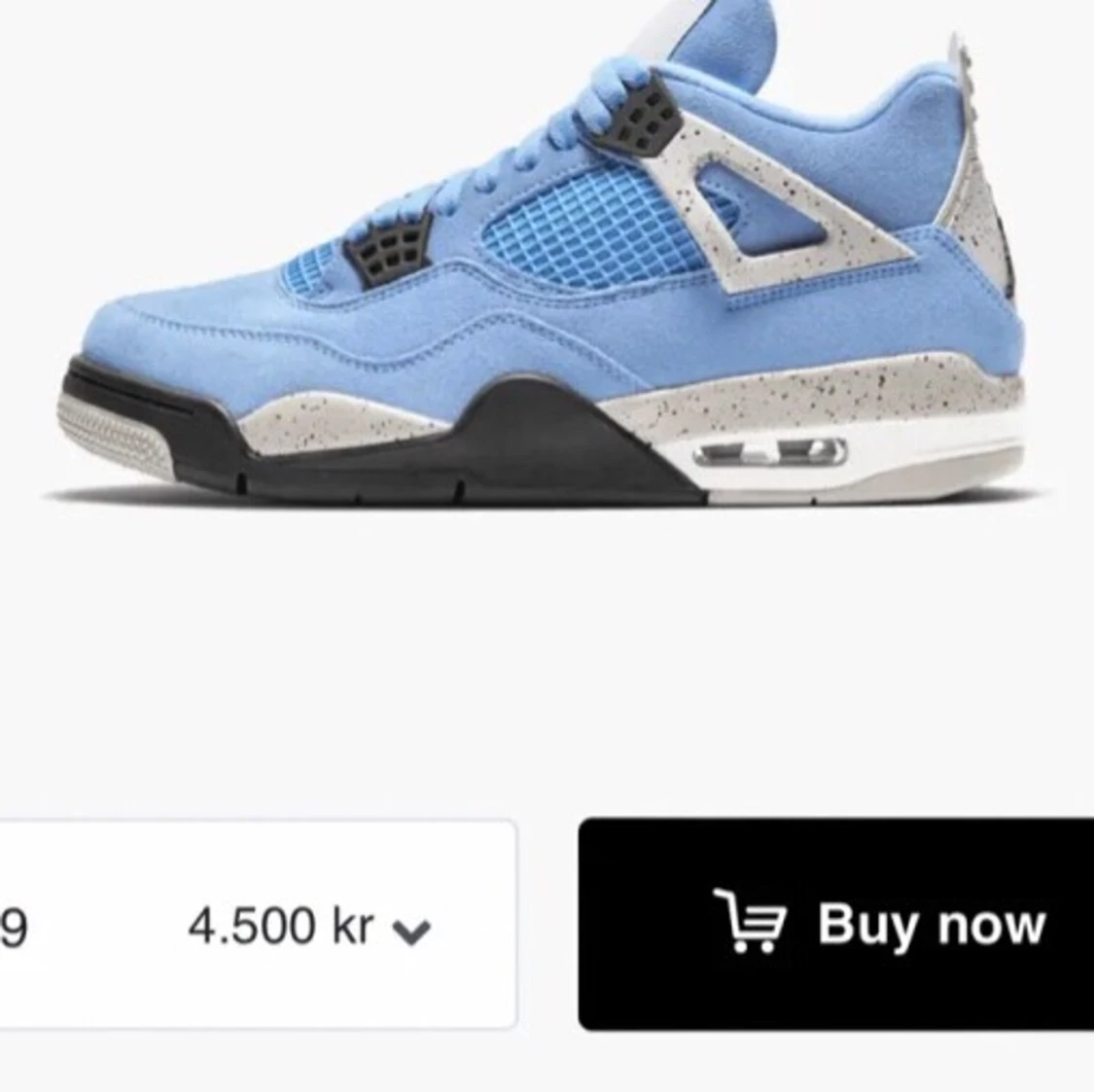 Säljer mina jordan 4 universitet blue Säljer mina jordan 4 universitet blue  - 90