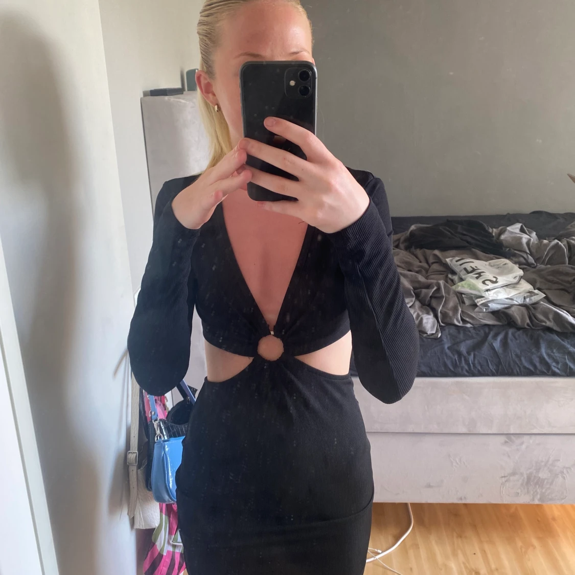 Svart klänning från Shein