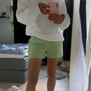Rutiga shorts  - säljer dessa rutiga gröna shorts då jag tyvärr inte fått använing för dom. köpare står för frakt💚💚