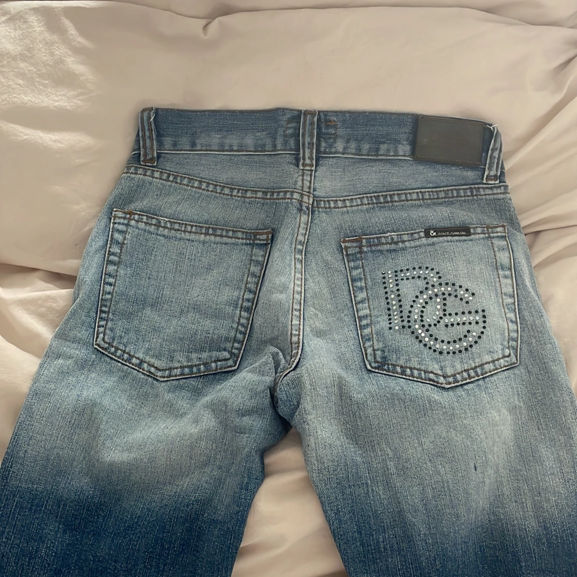 D&G rhinestone lågmidjade jeans! - 91