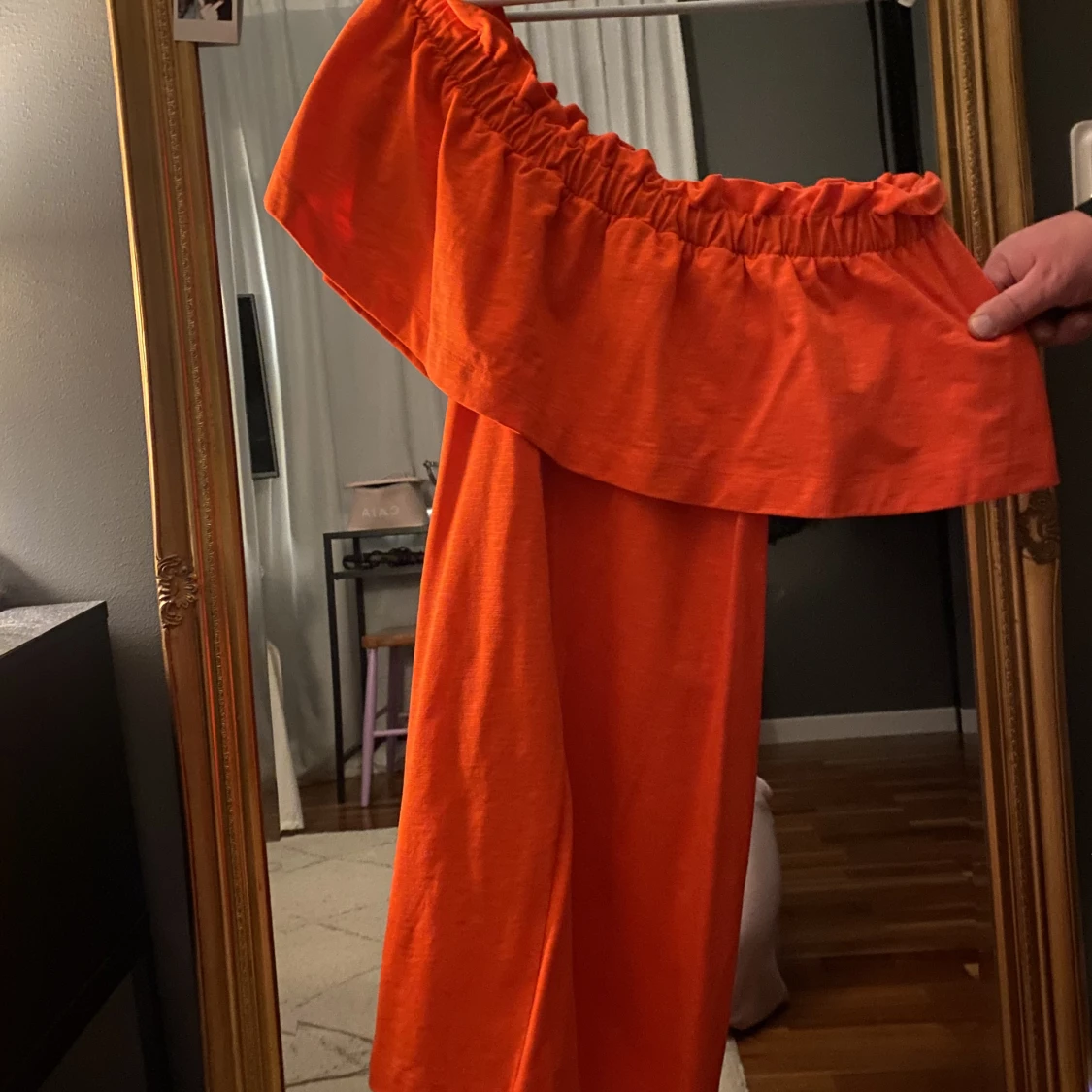 One shoulder klänning  - 90