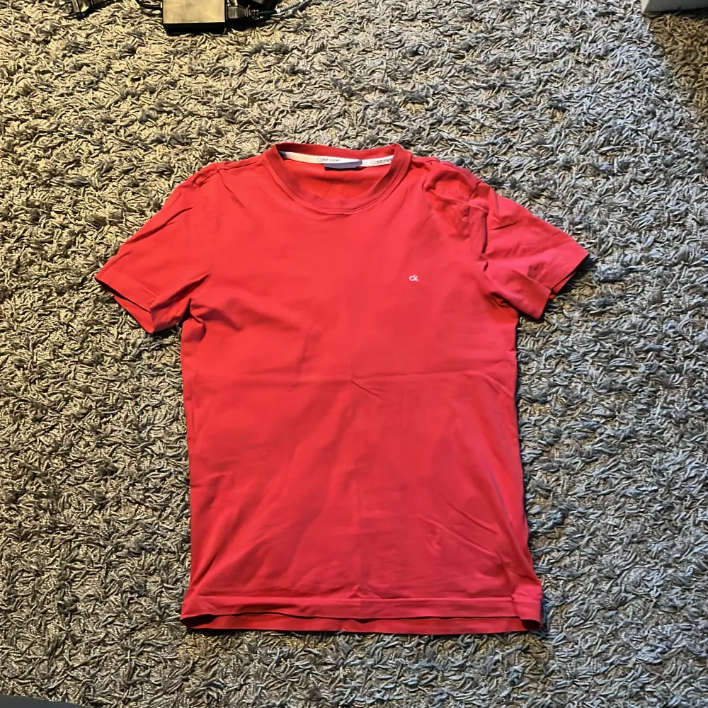 Calvin Klein t-shirt storlek xs. Färgen är lite röd och rosa . T-shirts.