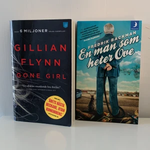 Bok  - Gone girl 15kr + frakt och en man som heter Ove 10kr + frakt ❤️ KÖP INTE DIREKT 