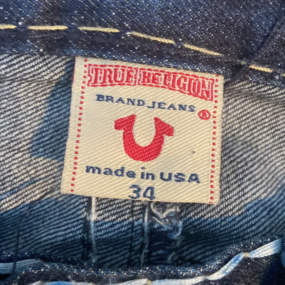 feta true religion jeans🔥😤 8/10 skick   köpta från grailed. Jeans & Byxor.