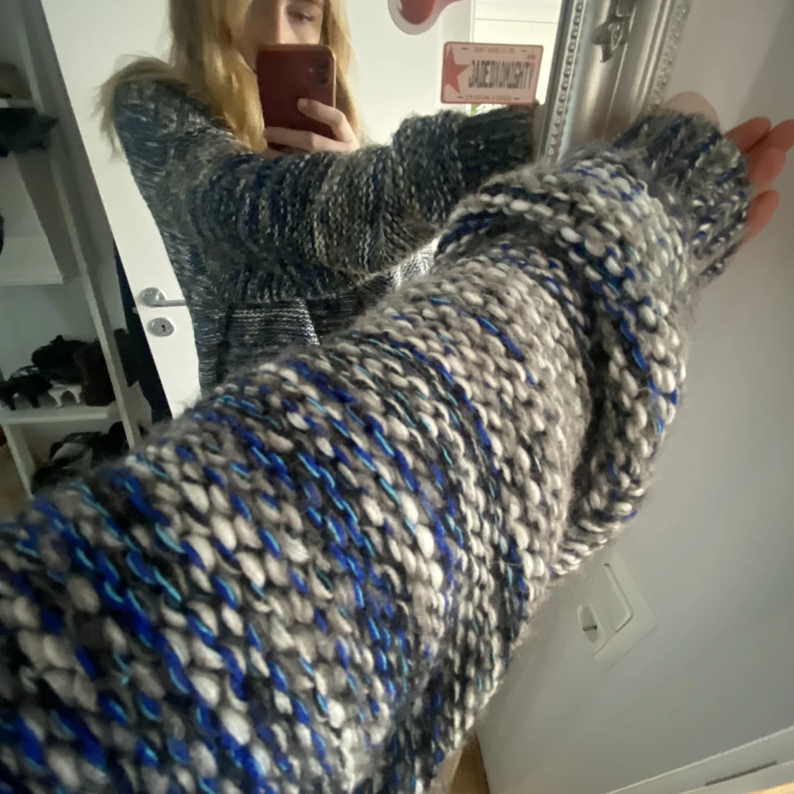 Stickad tröja  - 90