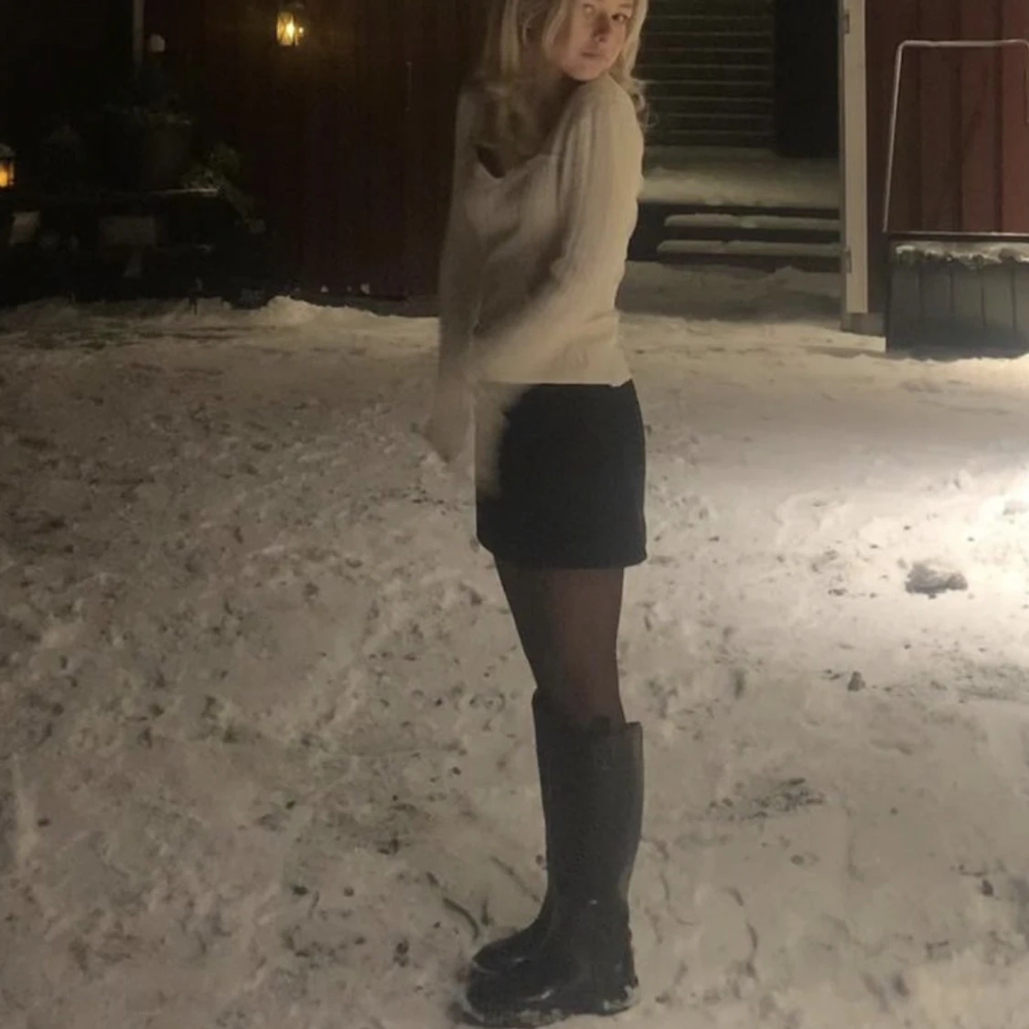 Knähöga boots - 90