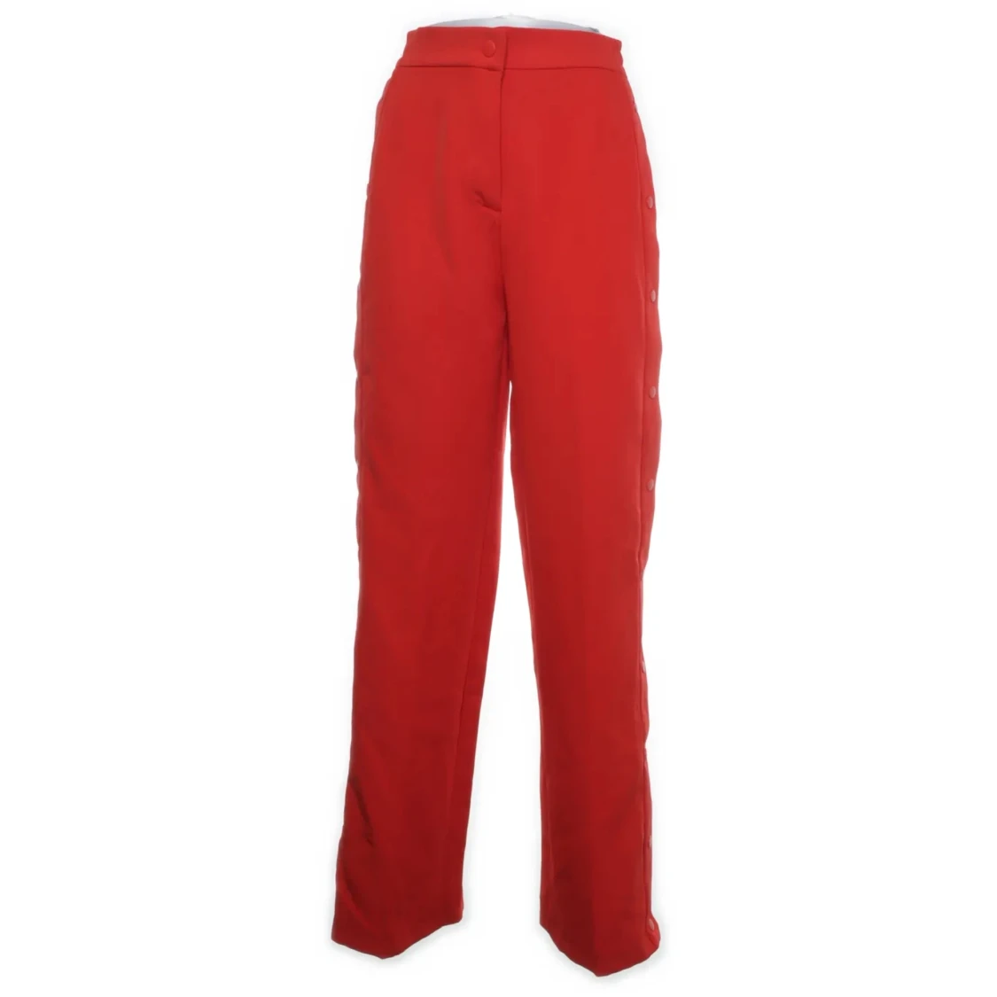 Röda kostymbyxor