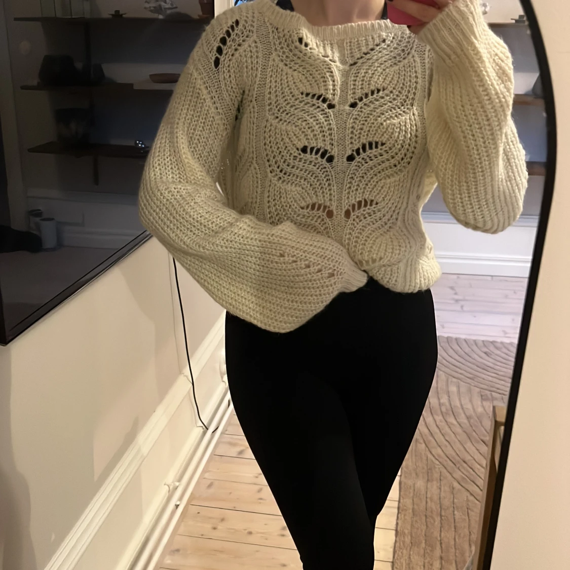 Stickad tröja från Lindex 