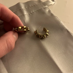 Edblad örhängen  - Säljer jättecoola edbladörhängen med nitar!! Skicket är superbra 🙌🏽🙌🏽💕💕