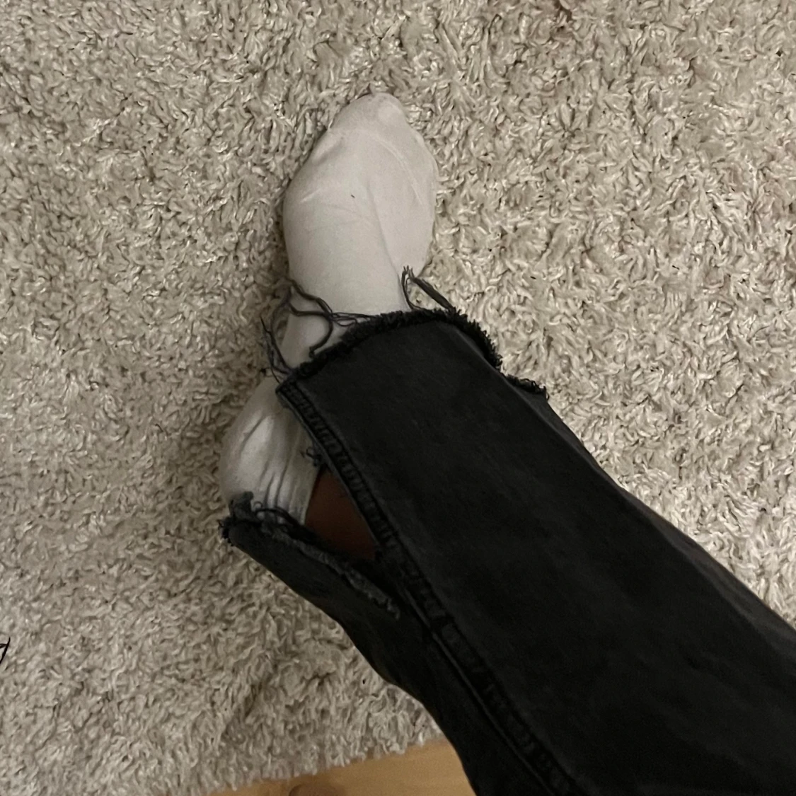 Grå/svarta zarajeans - 91