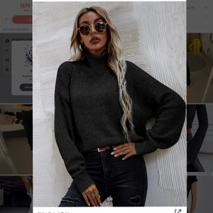 Helt ny stickad tröja - Säljer en helt ny stickad tröja, köpt på Shein för 229kr.