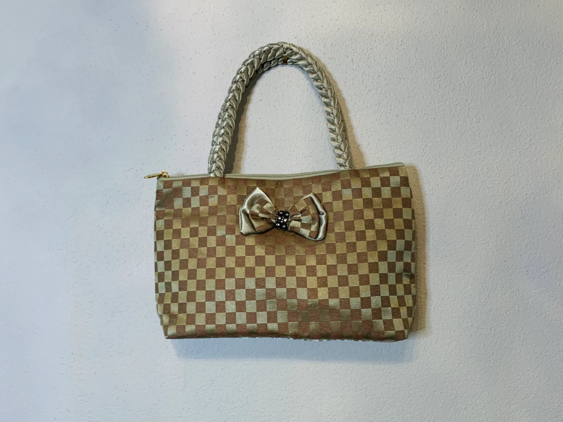 Söt olive/brun handväska