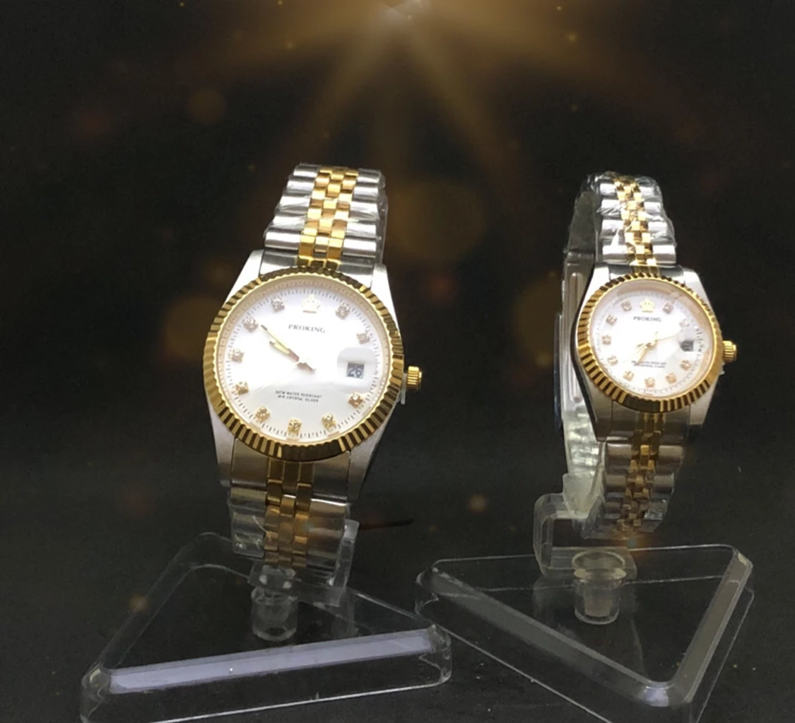 Klocka Crown Bling med Datum  - 90