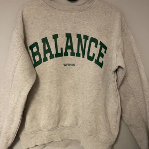 Tröja - Super fin sweatshirt ifrån h&m.Använd men inget som syns.Det finns dock små smink fläckar på tröjan men inget som direkt syns.Köpte för 149kr säljer för 50kr eller högsta bud