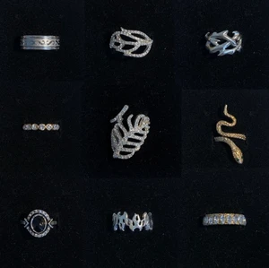 Ringar  - Ringar i olika storlekar. 20kr styck, screena den du vill ha så skickar jag storleken på den! 