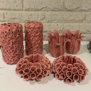 Vaser - Ett jättefint inrednings set. 200kr för hela setet. 