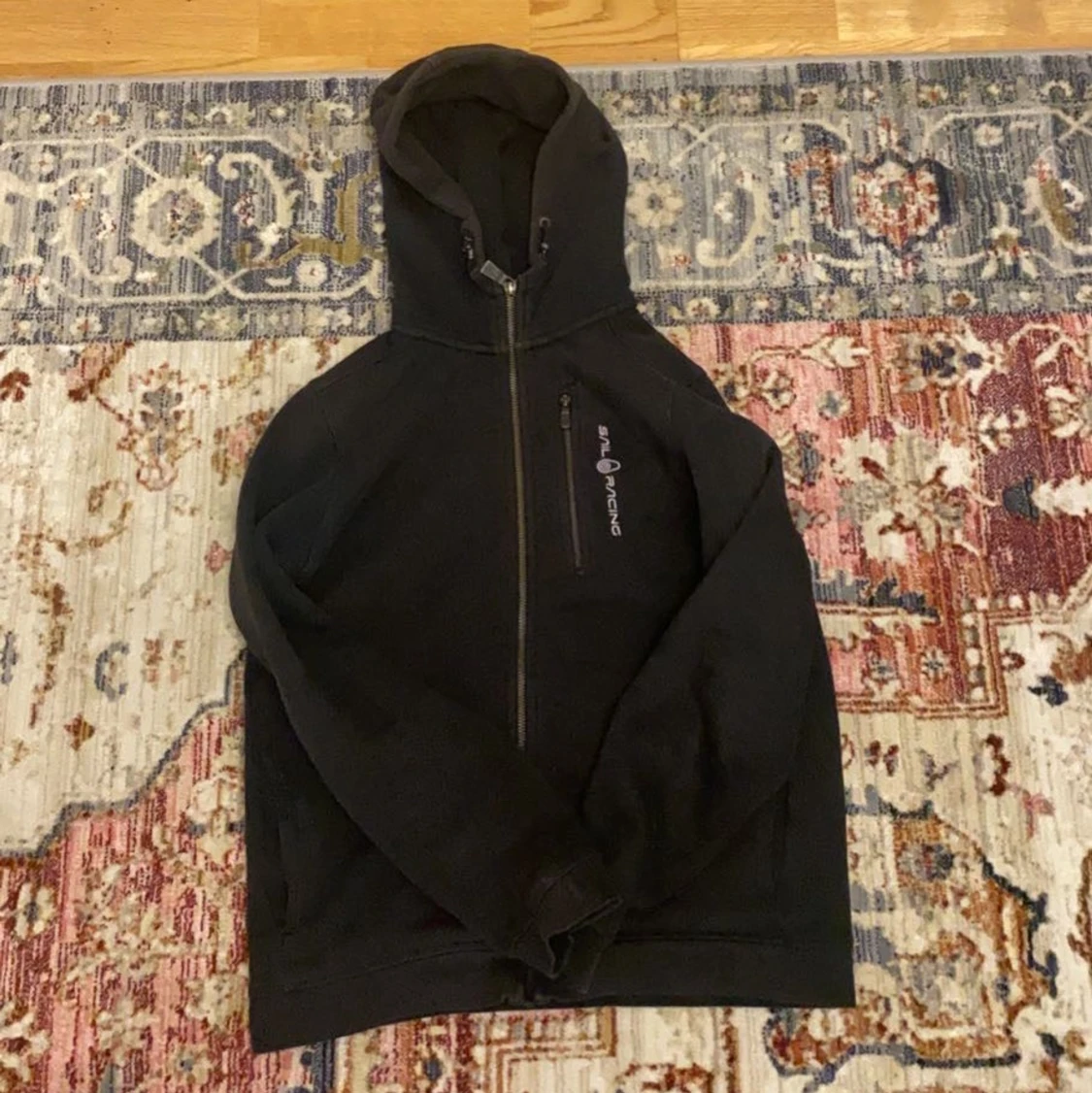 Sail racing (160cm) svart och vit