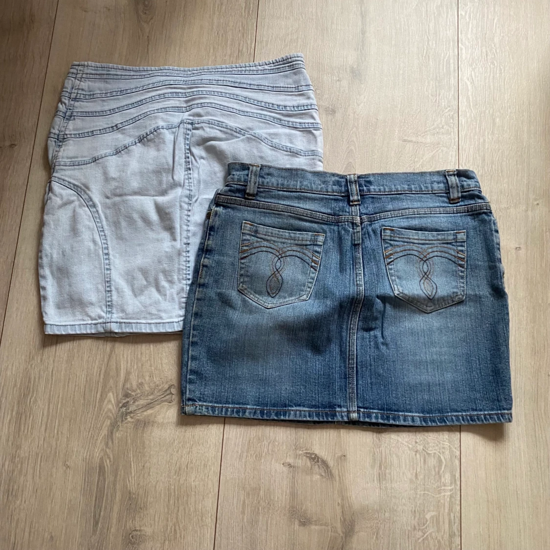 Lågmidjade Jeanskjolar - 90