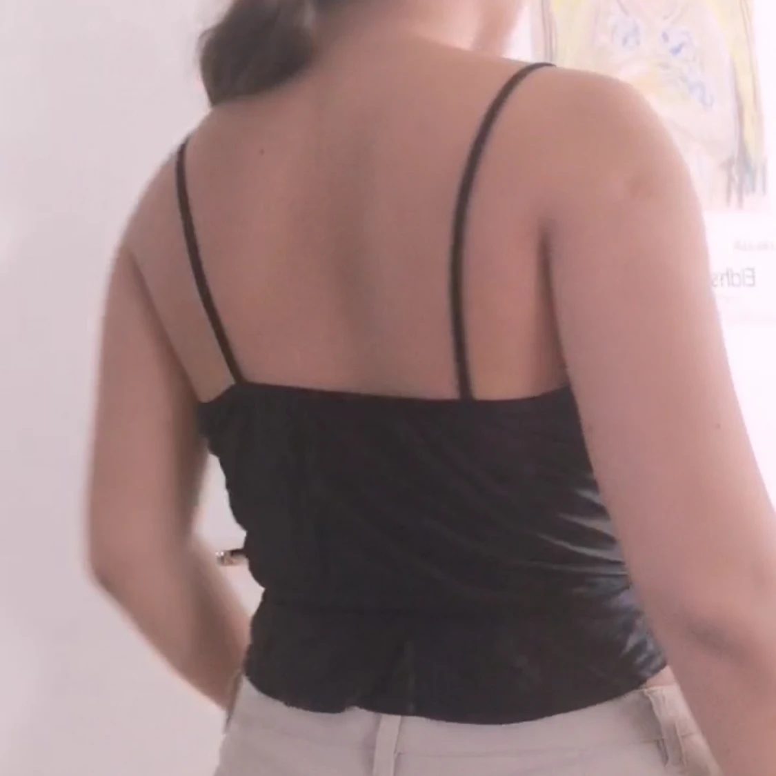 Svart somrigt linne - 90