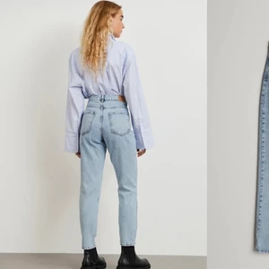 Mom jeans - Jättefina helt oanvända mom jeans från GinaTricot! Säljer vidare då de inte passade mig så är fortfarande i oanvänt skick😇🤩