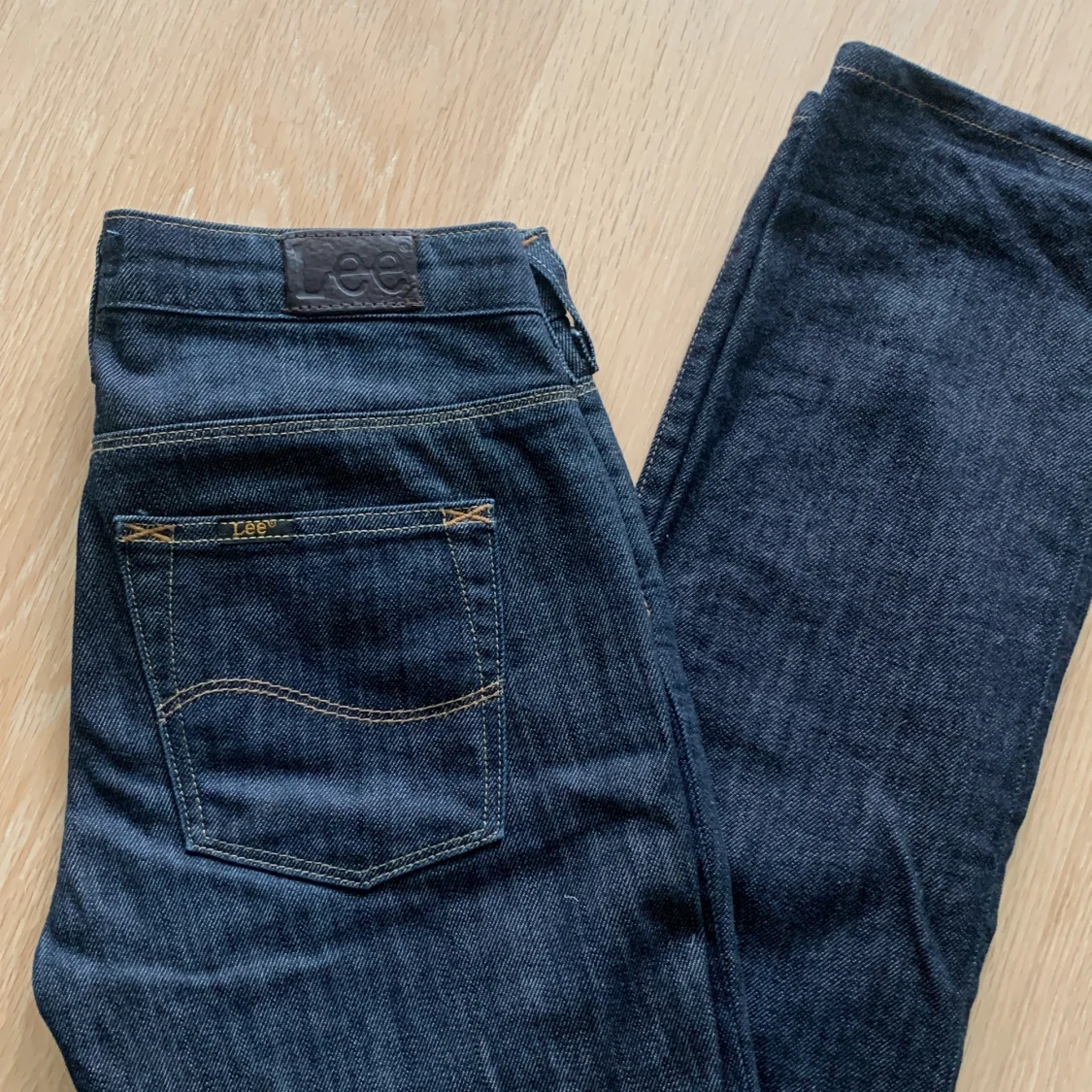 Vintage lågmidjade Lee jeans - 90