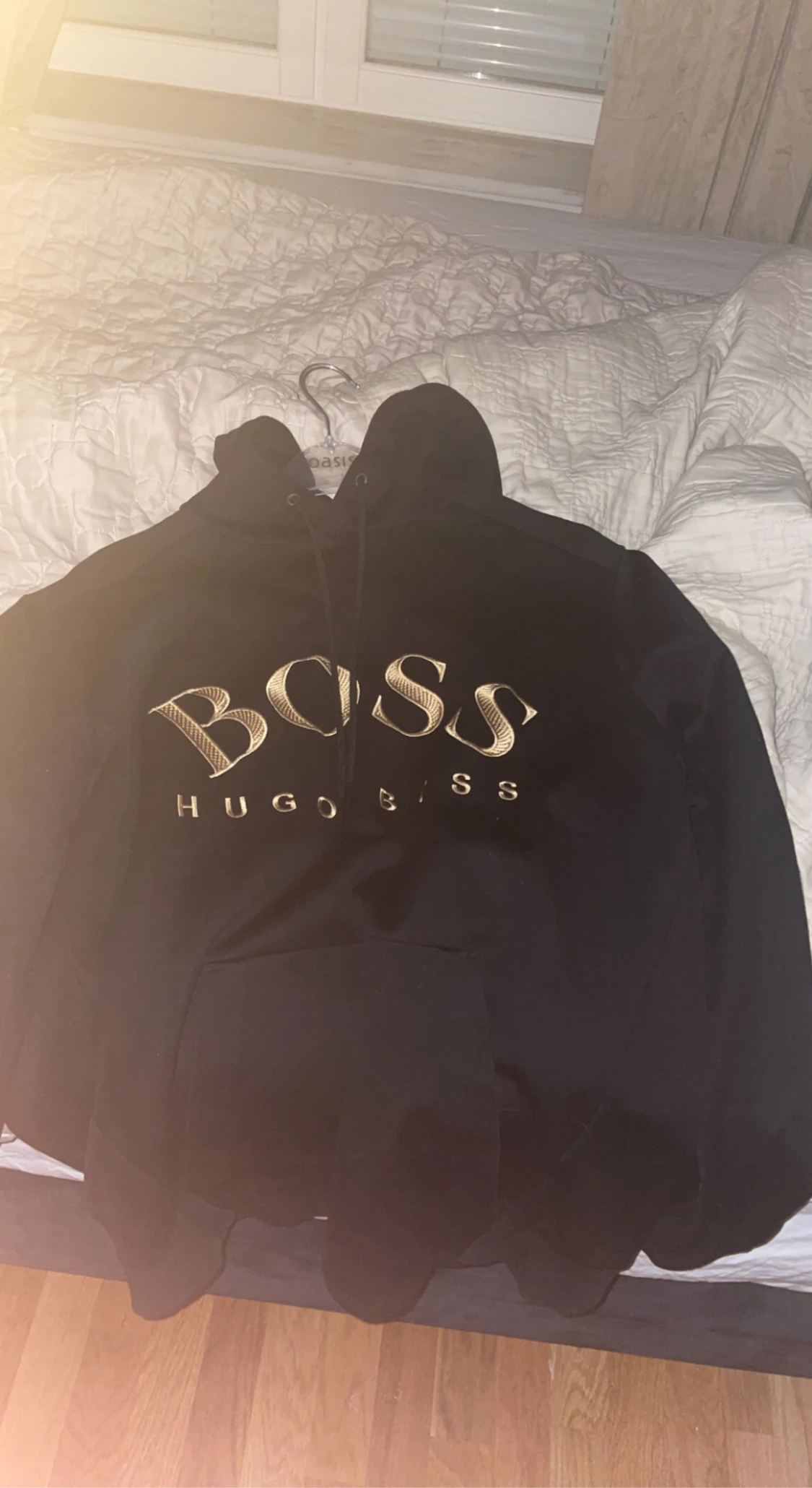 Guld Hugo Boss hoodie - 90