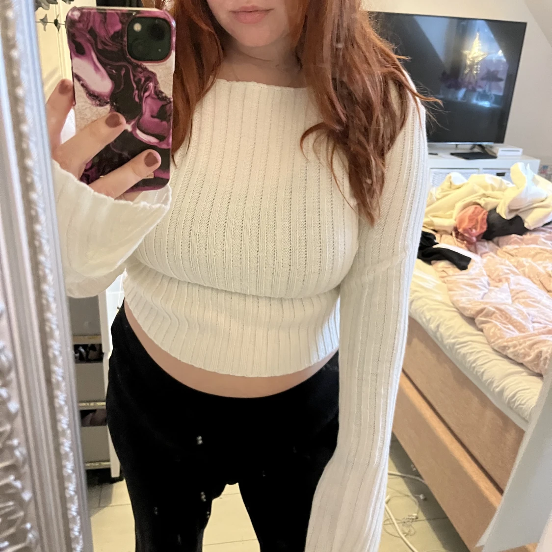 Shein stickad tröja  - 91