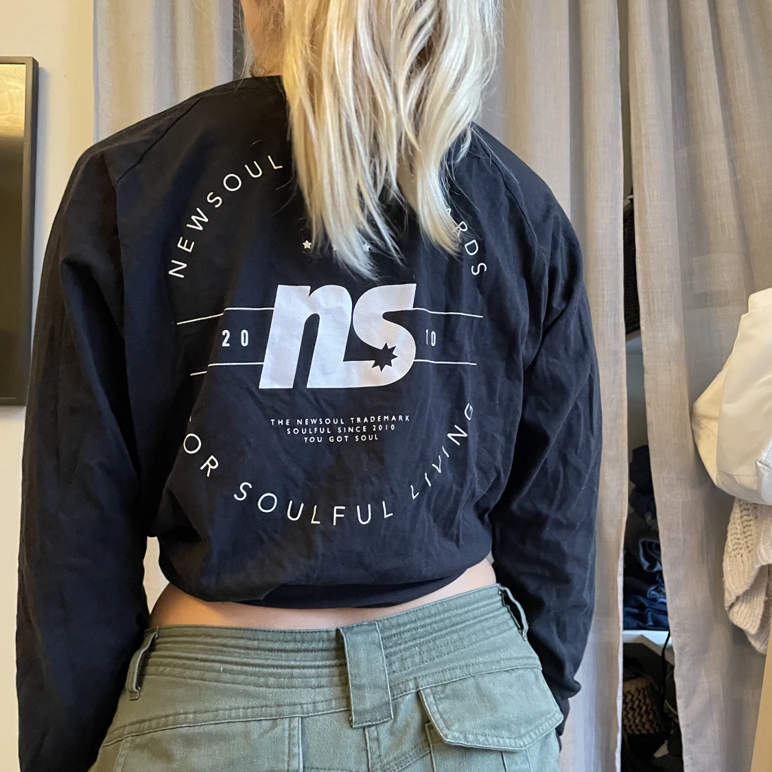 Nere soul långärmad