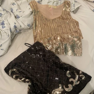 Linne+kjol - Storlek S-M